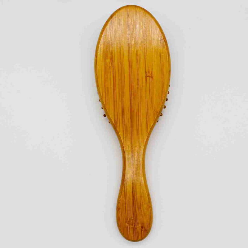 Anti-Static Bamboo Paddle Hair Brush back