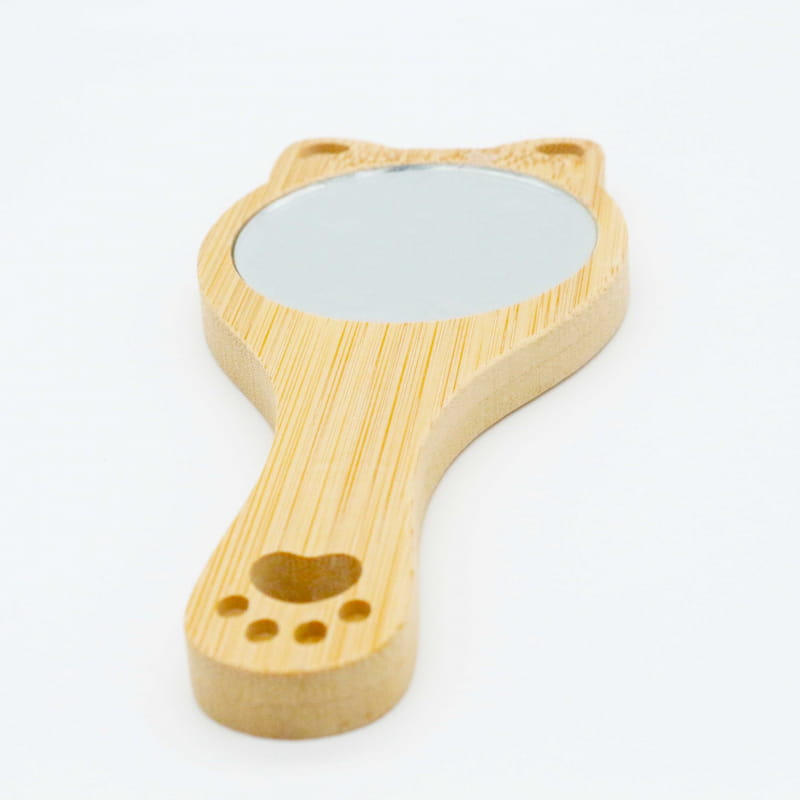 bamboo pocket mirror