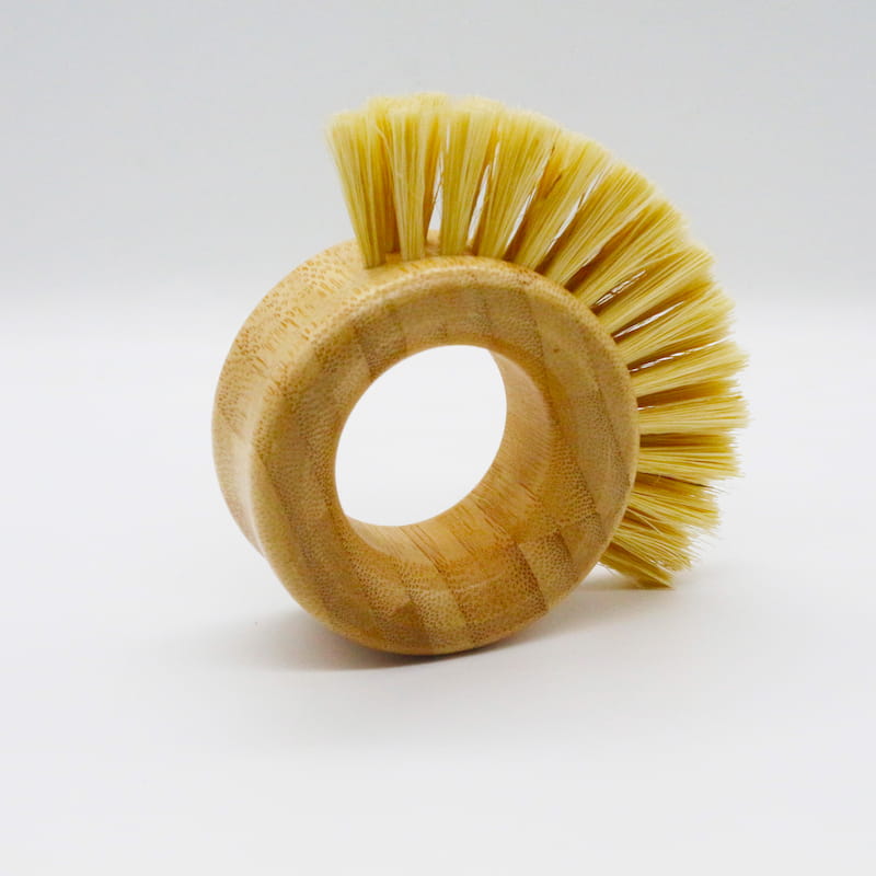 Bamboo Sisal Fruit Brush