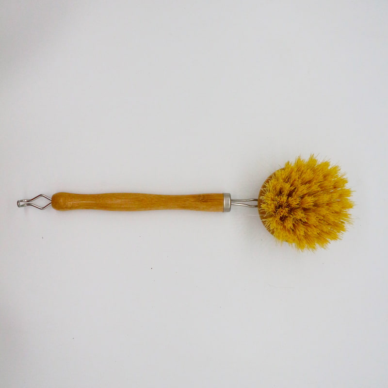 Bamboo Dish Brush front side
