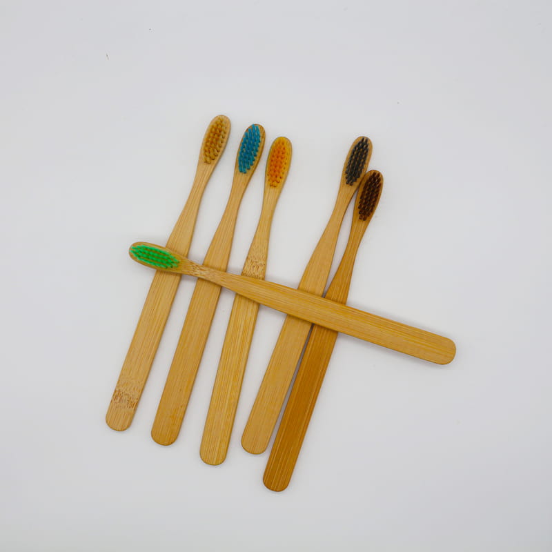 Flat Bamboo Toothbrush