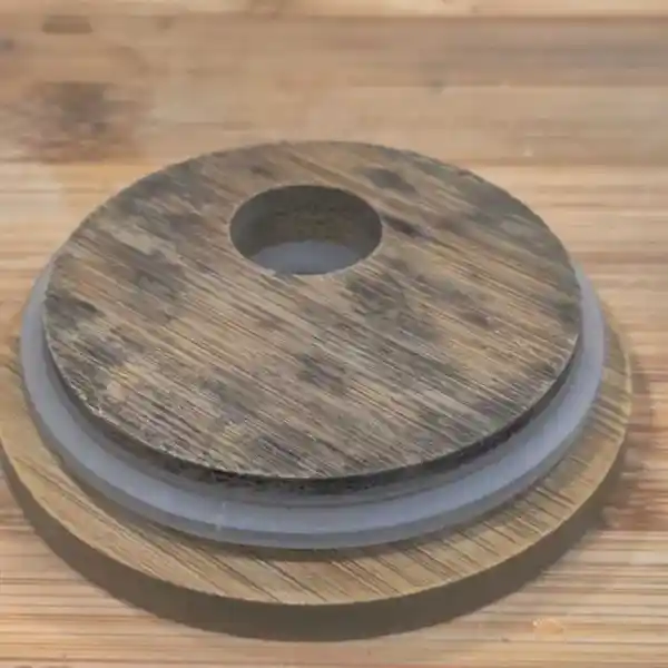 Common mold spots on bamboo lids
