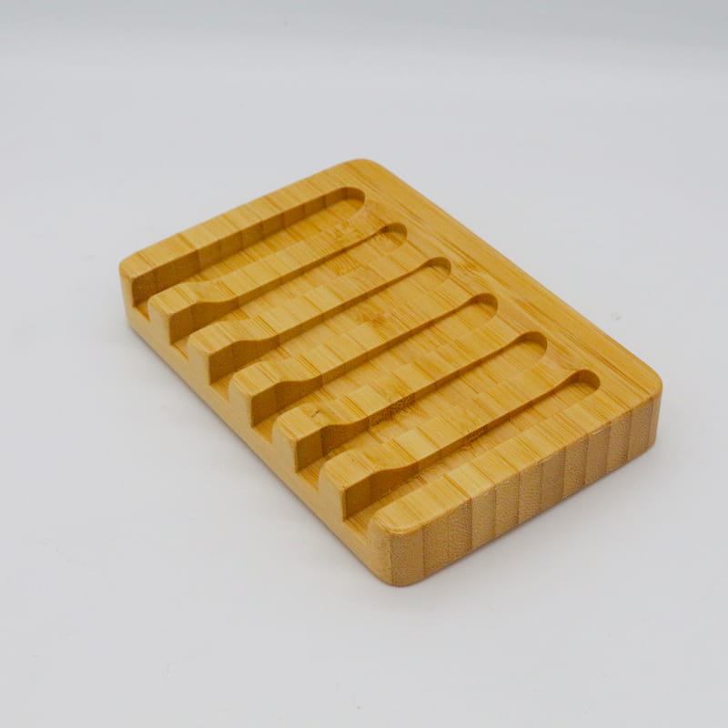 Bamboo Soap Dish Holder Tray