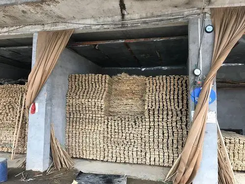 Drying bamboo